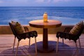 Water Villa with Pool Sunset